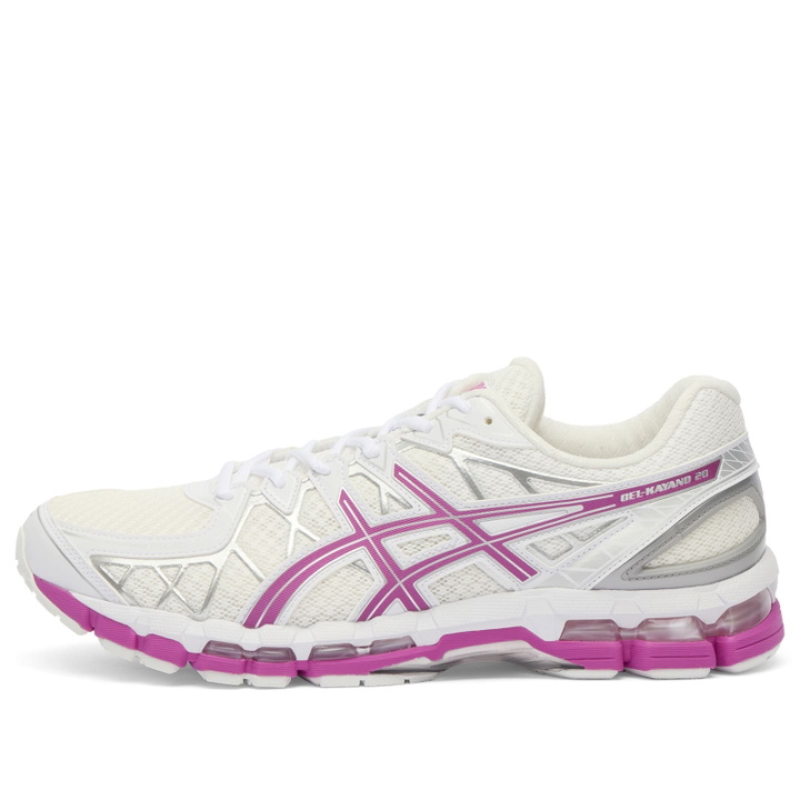 Photo: Asics GEL-KAYANO 20 Sneaker in White/Raspberry