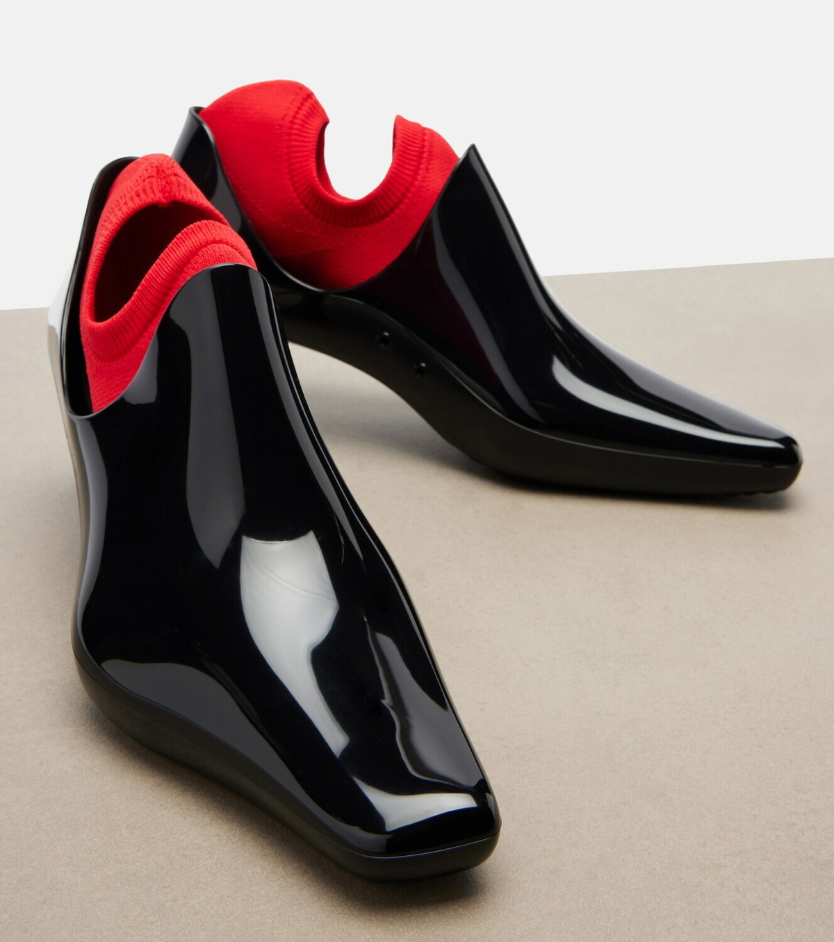 Loewe Emily PVC ankle boots