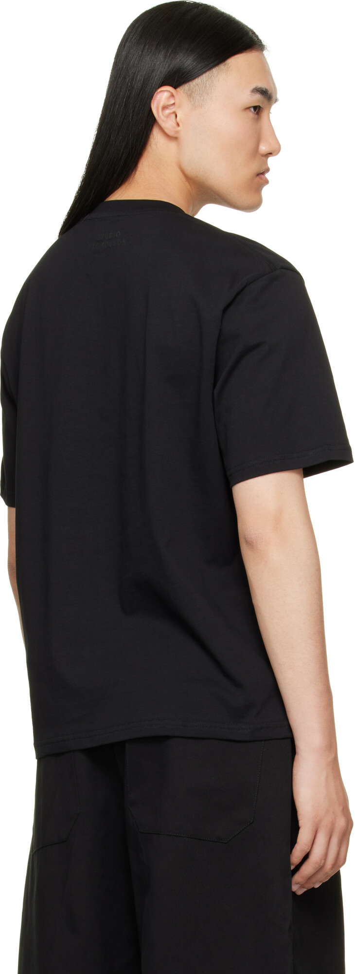 Studio Nicholson Black Bric T-shirt