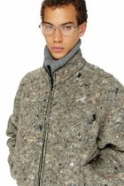 Diesel Upcycled felted jacket - Jackets - Man -