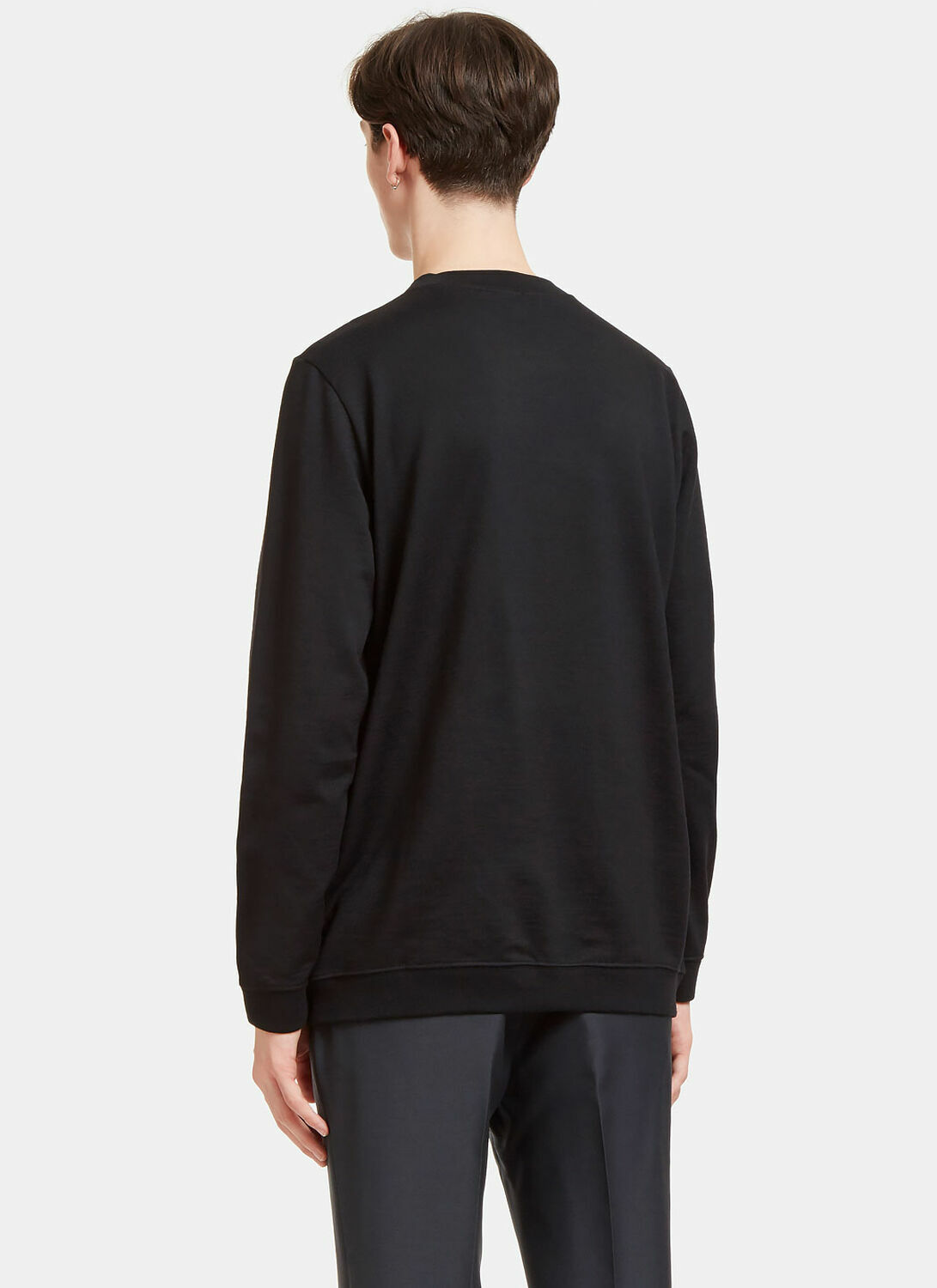 Aiezen Wool-Blend Crewneck Sweater