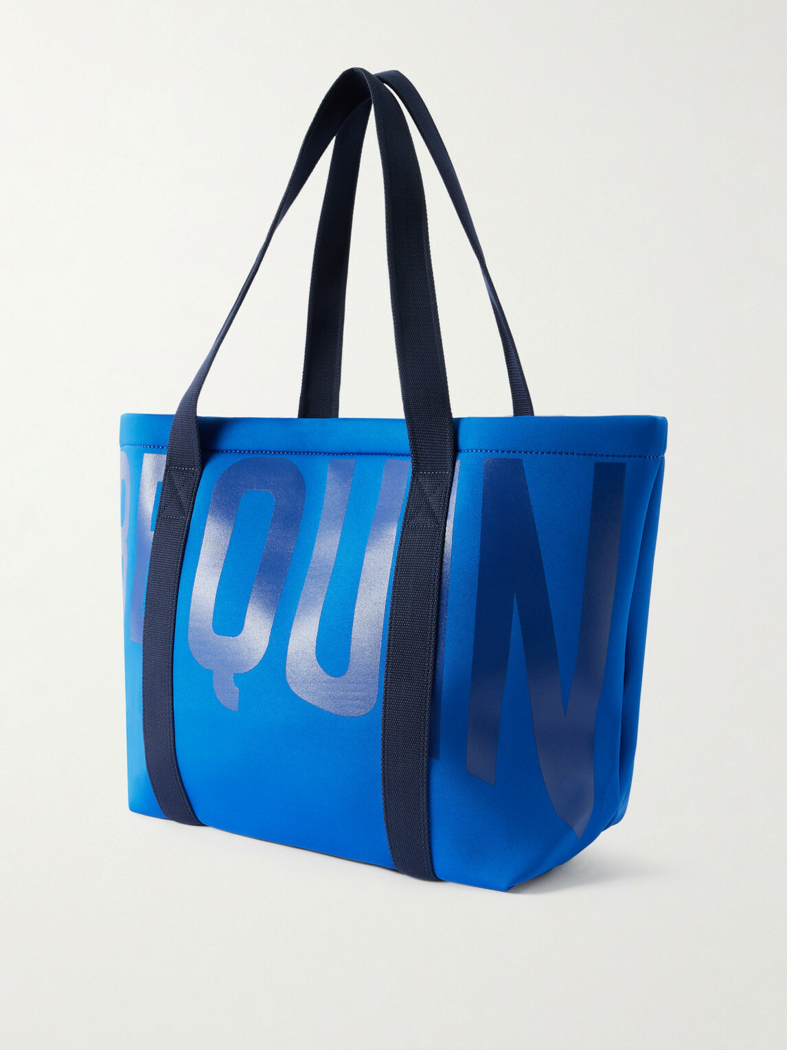 Vilebrequin - Logo-Print Webbing-Trimmed Scuba Tote Bag