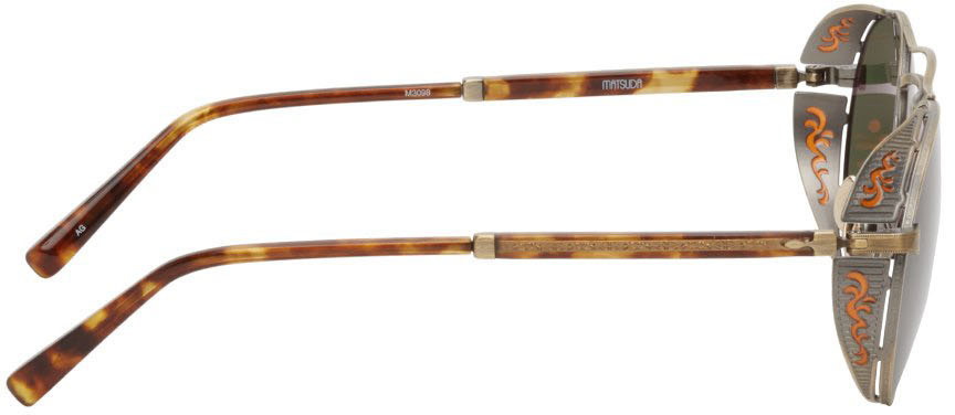 Matsuda Gold M3098 Sunglasses Matsuda Matsuda Gold M3098 Sunglasses Matsuda