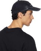 Song for the Mute Black Overdyed Denim Cap