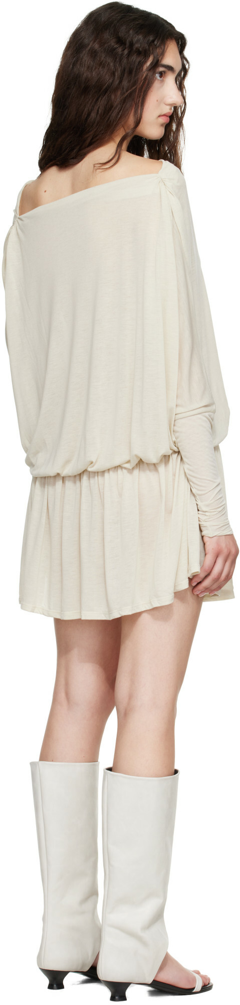 Belle Anna Gray Alder Minidress