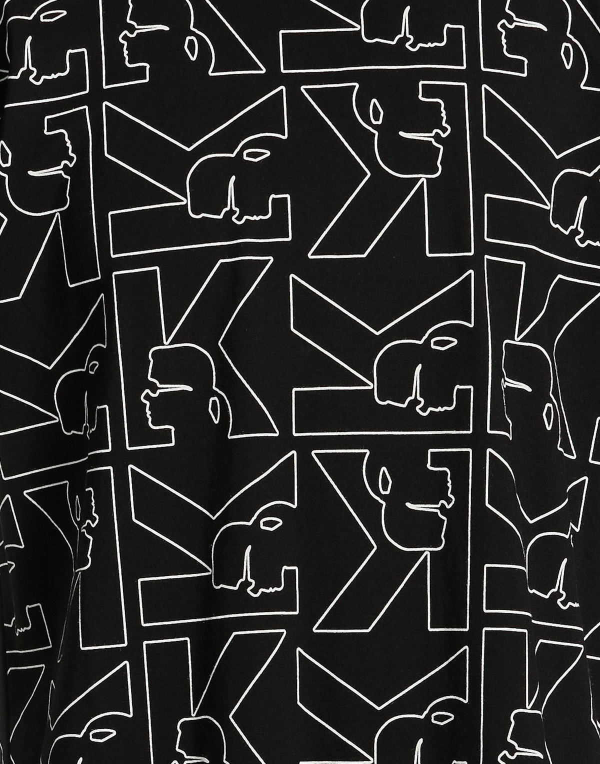 Karl Lagerfeld Mens T-shirt in Black