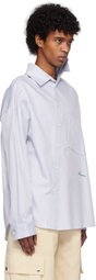 JACQUEMUS Gray 'The Cuadro' Shirt