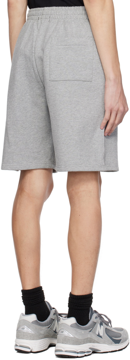 PLACES+FACES Gray Embroidered Shorts
