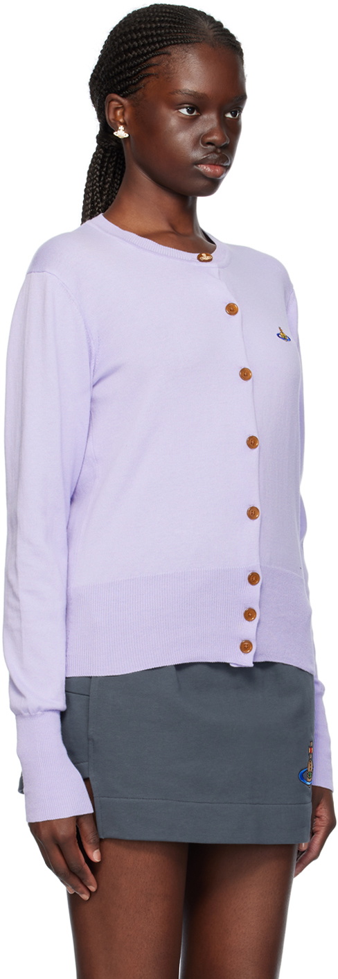 Vivienne Westwood Purple Bea Cardigan Vivienne Westwood