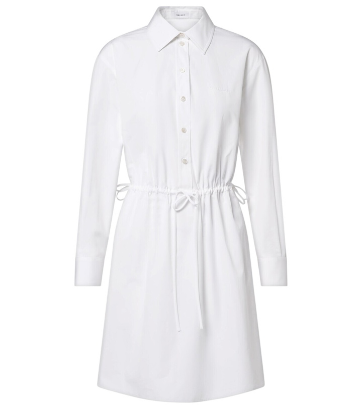 Photo: McQueen Cotton poplin shirt dress