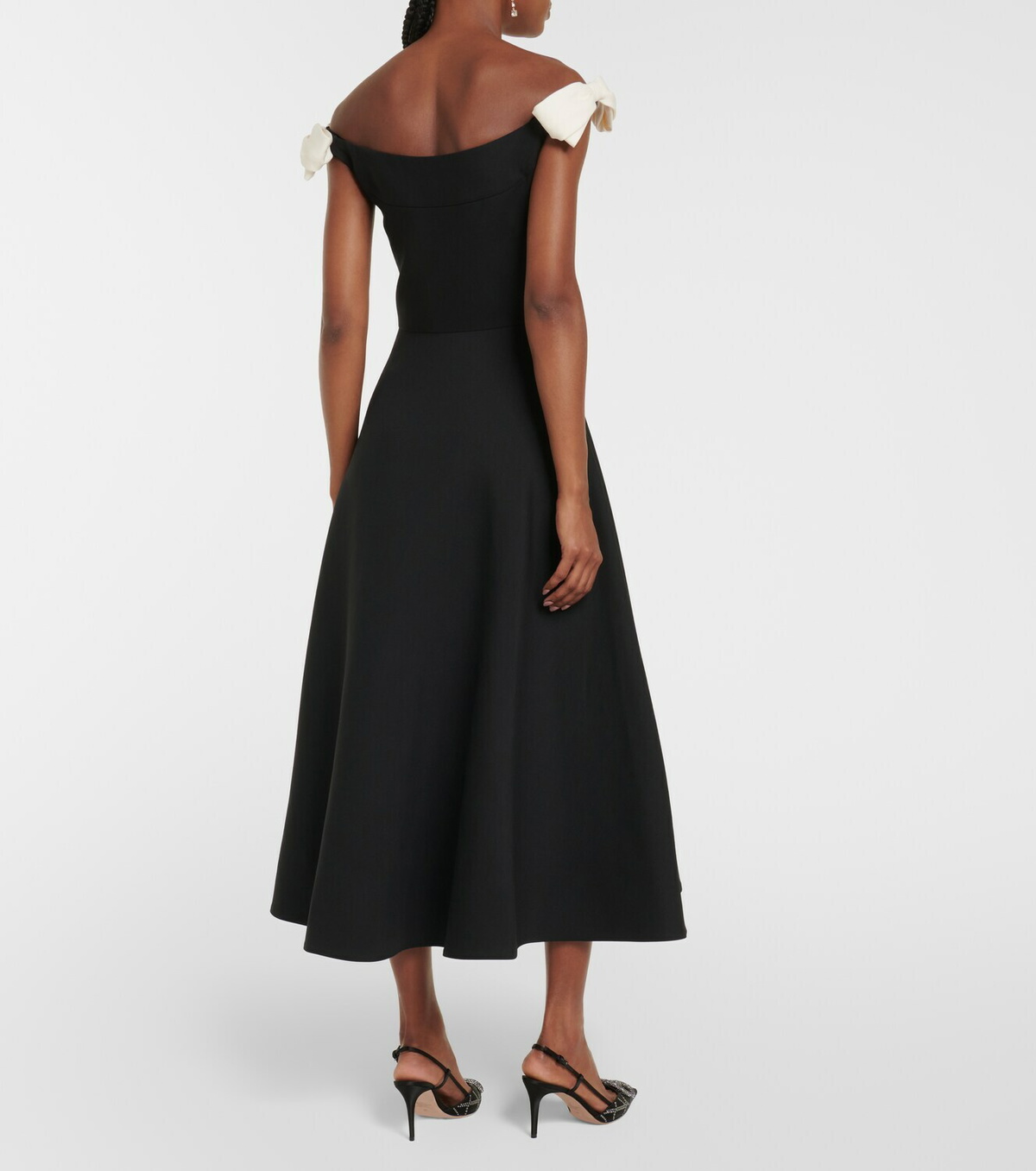 Valentino Crêpe Couture midi dress Valentino