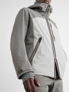 BOGNER - Fenno-T Hooded Logo-Embossed Stretch-Twill Padded Ski Jacket - Gray