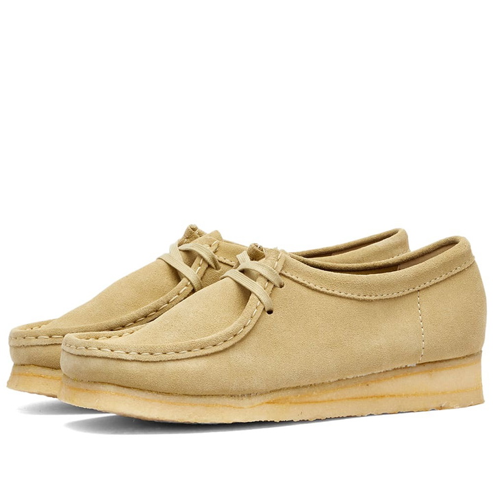 Photo: Clarks Originals Women's Wallabee W in Maple Suede