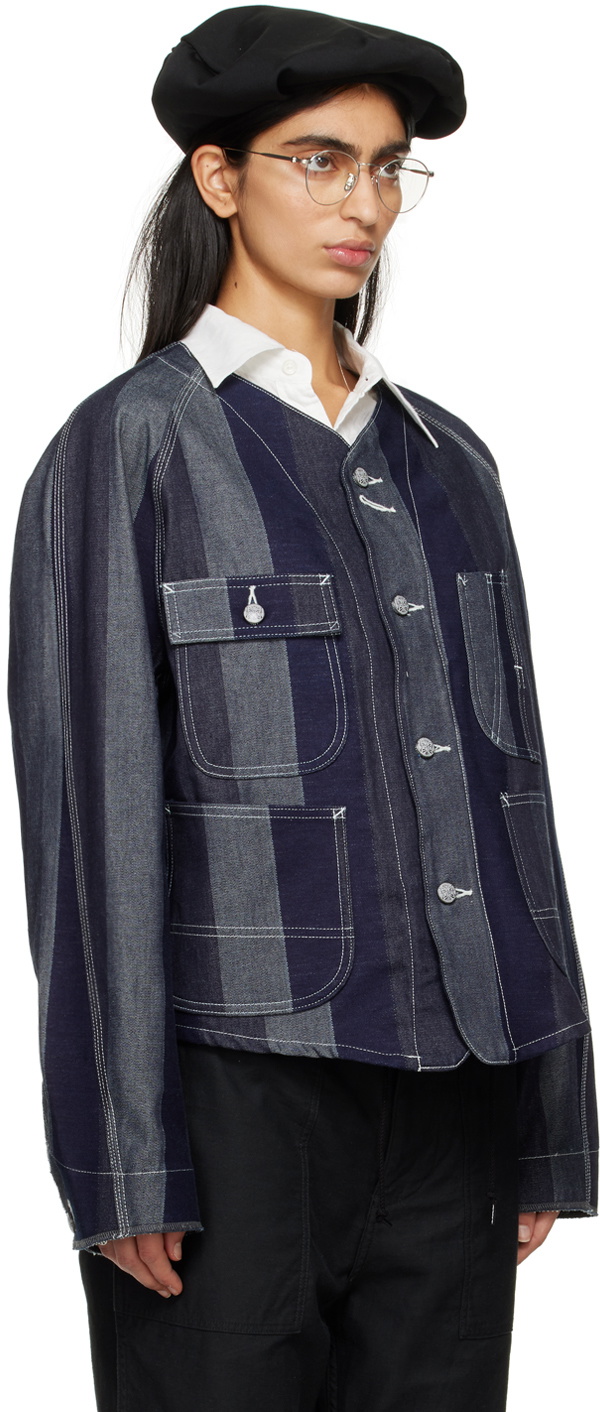NEEDLES Indigo Short Denim Jacket