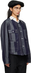 NEEDLES Indigo Short Denim Jacket