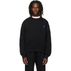 Jil Sander Black Cotton Crew-Neck Sweatshirt
