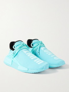 ADIDAS ORIGINALS - Pharrell Williams Hu NMD Rubber-Trimmed Primeknit Sneakers - Blue