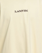 Lanvin Mens T-shirt in Beige