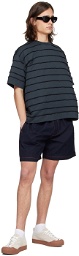 SUNNEI Navy Striped T-Shirt