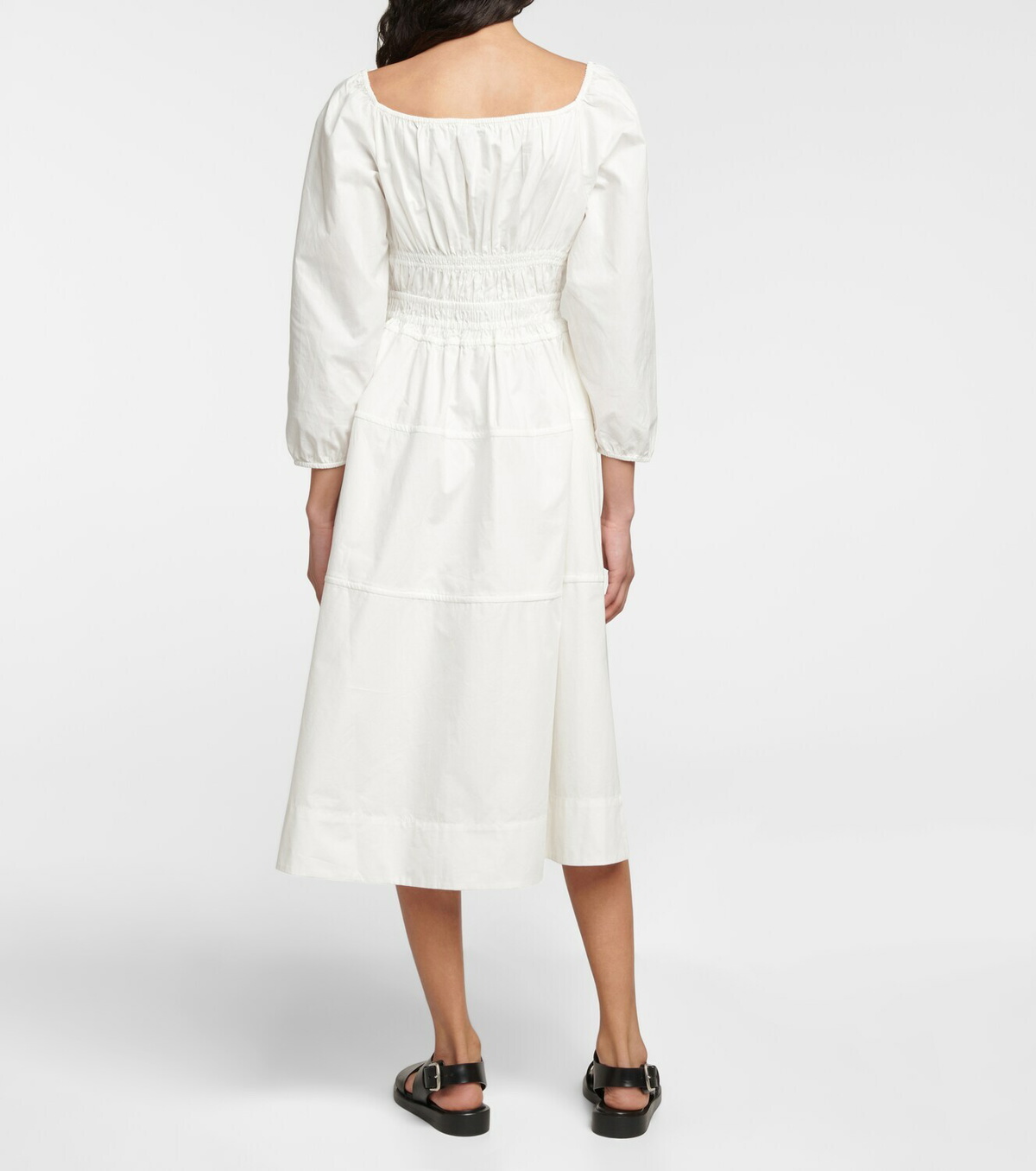 Proenza Schouler White Label cotton poplin midi dress Proenza