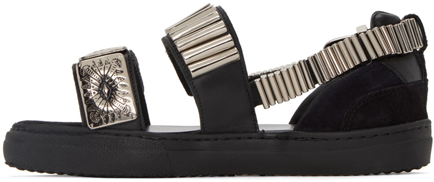 Toga Pulla Black Sneaker Sandals Toga Pulla