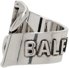 Balenciaga Silver Gourmette Ring