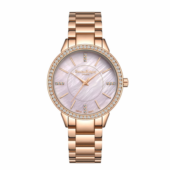 Photo: Swan & Edgar Pearlescent Quartz Ladies Watch SEL011