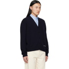 A.P.C. Navy Kevin Cardigan