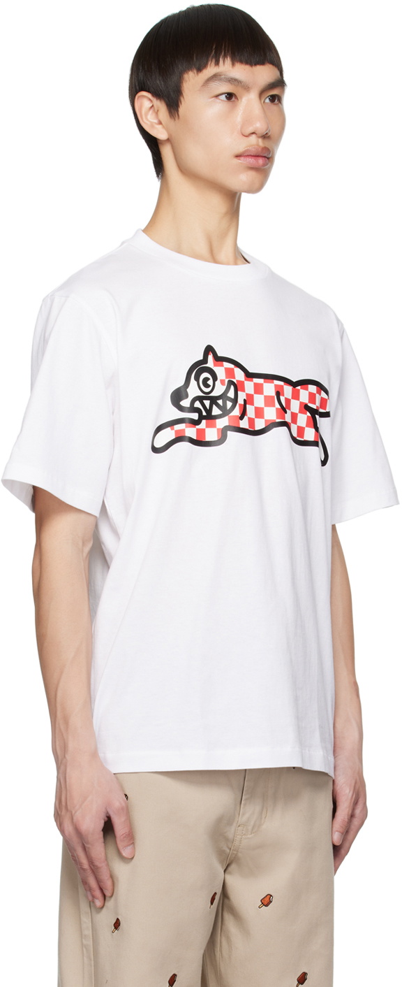 ICECREAM White Running Dog TShirt ICECREAM