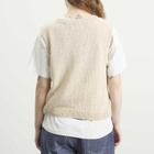 Story mfg. Women's Hand Knit Party Vest in Good Luck