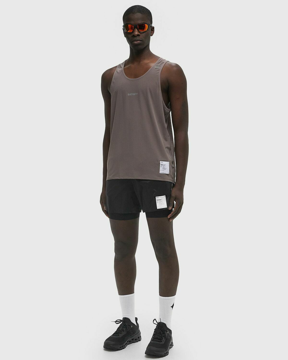 SATISFYランニング タンクトップ SATISFYランニング タンクトップ