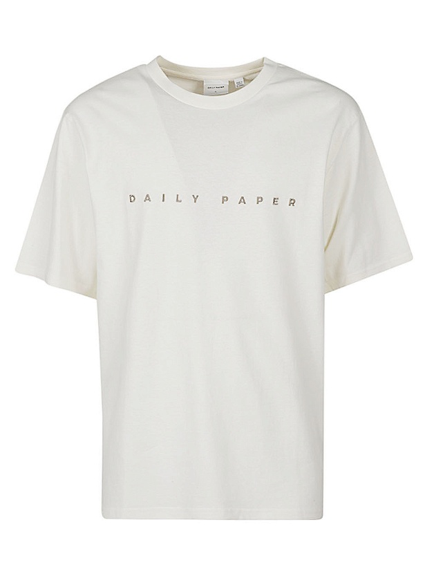Photo: DAILY PAPER - Logo Cotton T-shirt