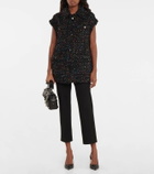 Valentino Tweed vest