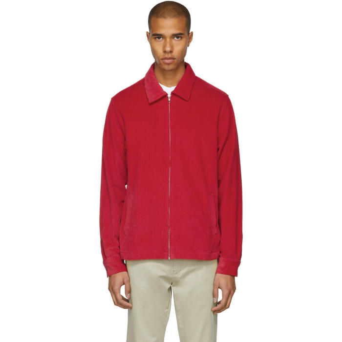 Noon Goons Red Corduroy Club Jacket Noon Goons