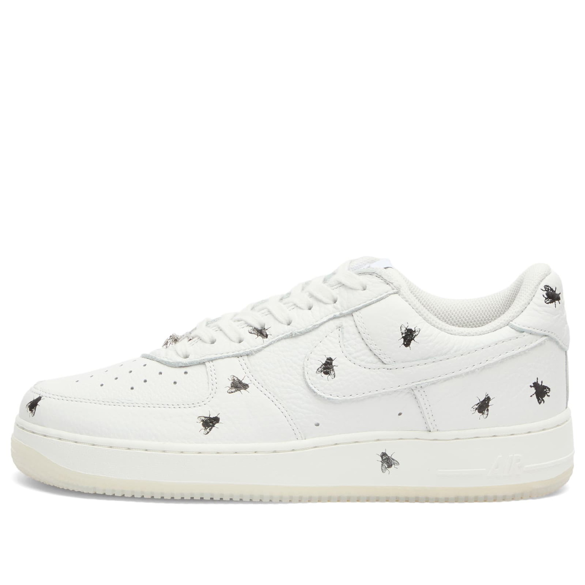 Nike Air Force 1 Retro Halloween Sneaker in Summit White/Black