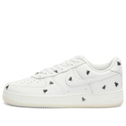 Nike Air Force 1 Retro Halloween Sneaker in Summit White/Black