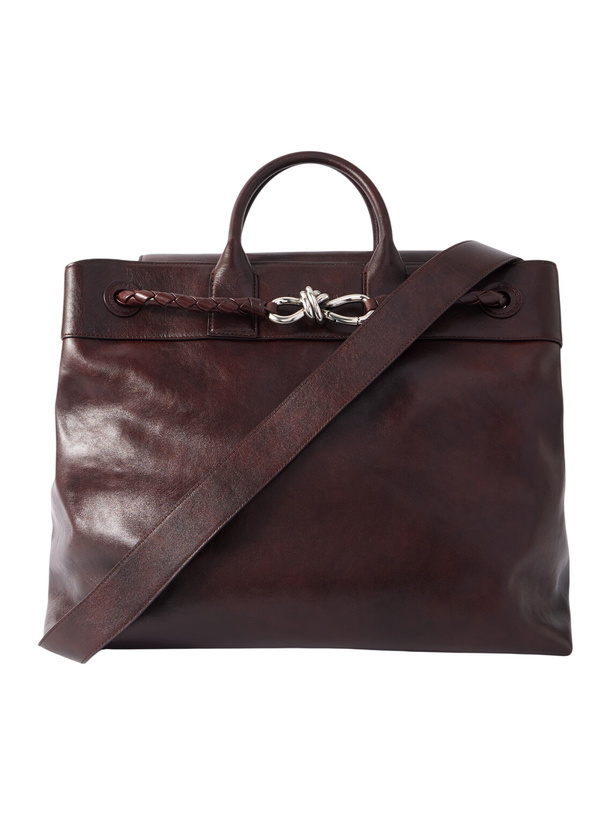 Photo: Bottega Veneta - Andiamo Large Leather Messenger Bag