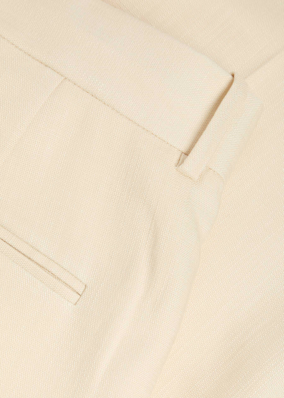 DRÔLE DE Monsieur Pantalon Golfeur Logo-embroidered Woven Trousers Off White