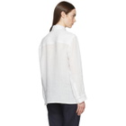 Mansur Gavriel White Linen Shirt