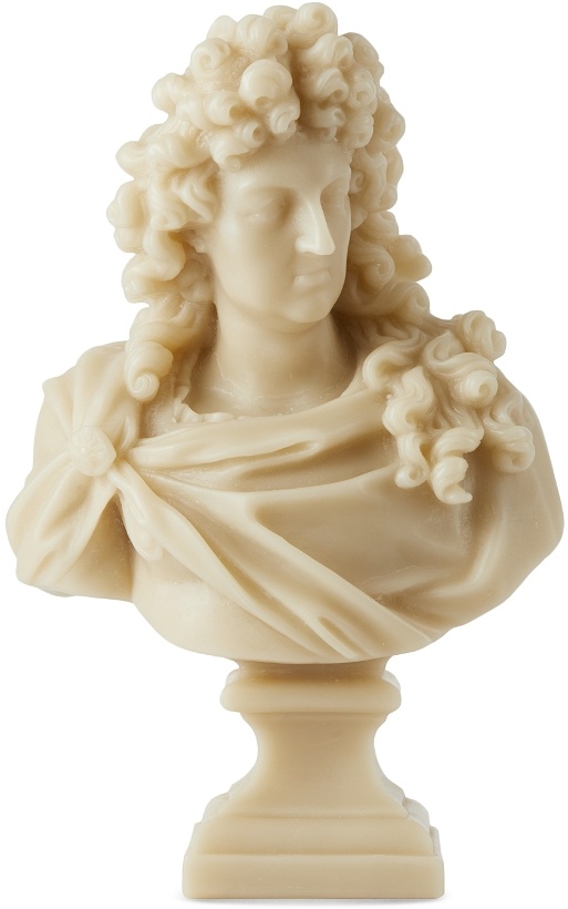Photo: Cire Trudon Beige Louis XIV Bust Candle, 2.6 kg