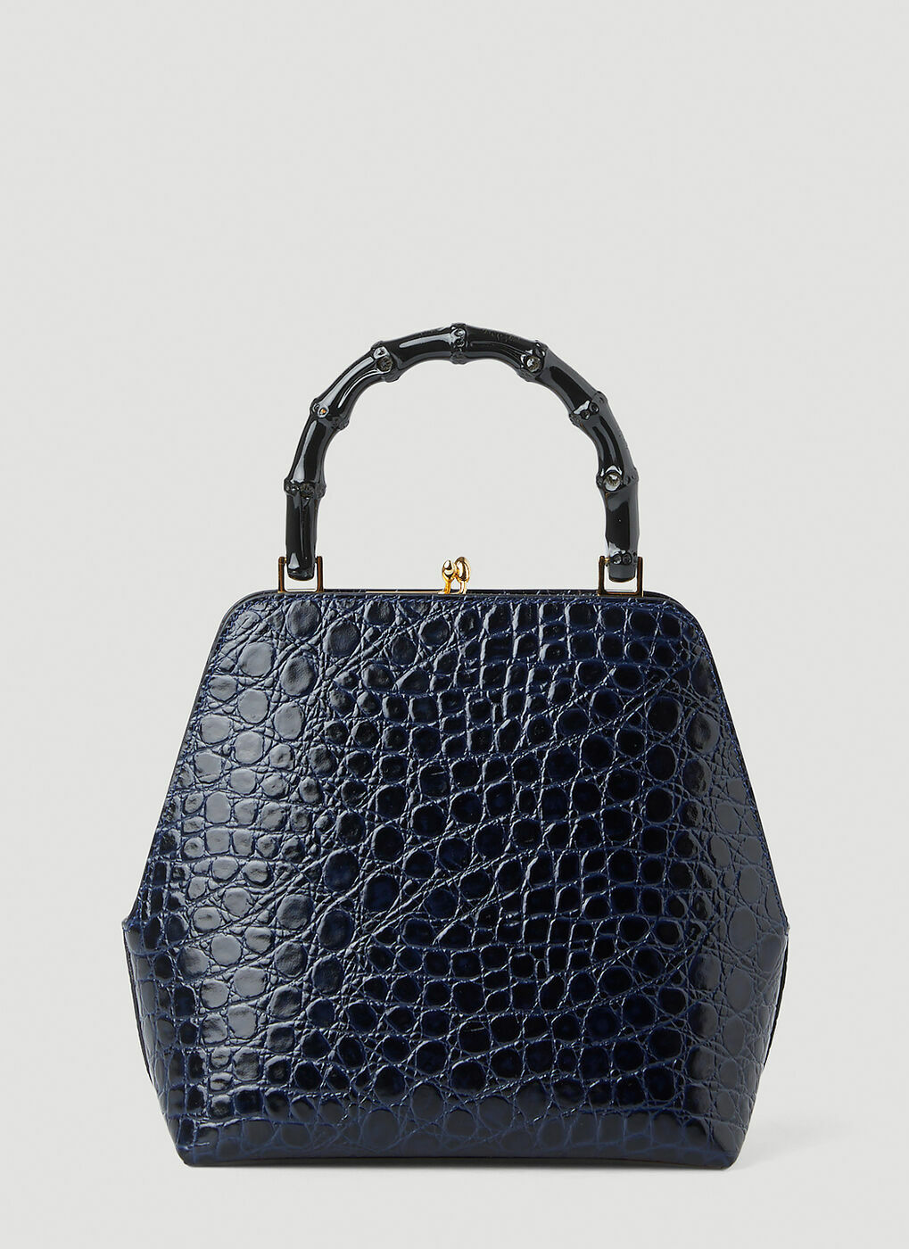 【関税＆送料込み】Jil Sander Goji Bamboo Square Bag Jil Sander Goji Square Small Bamboo Bag in Eggshell | FWRD