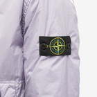 Stone Island Men's Crinkle Reps Hooded Jacket in Lavender