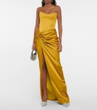 Rasario Satin corset gown