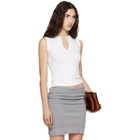 FLORE FLORE White Iman Tank Top