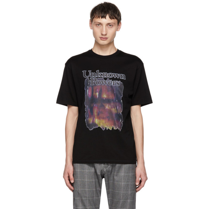 Christian Dada Black Unknown Powers T-Shirt Christian Dada