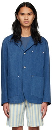 DOPPIAA Blue Assalonne Denim Jacket