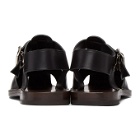 Lemaire Black Strap Sandals