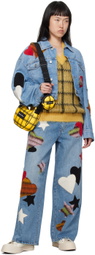 Marni Blue Patch Jeans