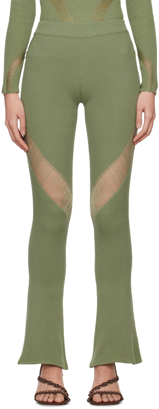 Isa Boulder SSENSE Exclusive Green Trousers