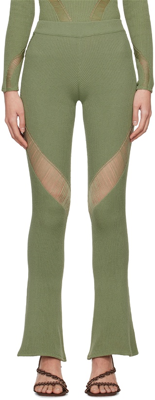 Photo: Isa Boulder SSENSE Exclusive Green Trousers